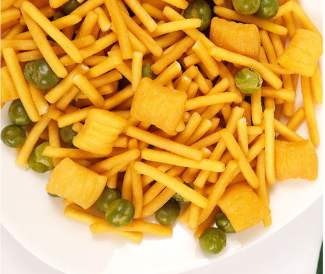 Giá tốt Bán Hot Snack hỗn hợp Bánh quy giòn tôm với đậu xanh Đồ ăn nhẹ giòn cho văn phòng tiệc tùng trực tuyến