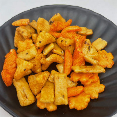 Món ăn nhẹ gạo không chứa gluten kiểu Nhật Bản bánh gạo hỗn hợp Bánh quy ngũ cốc giòn