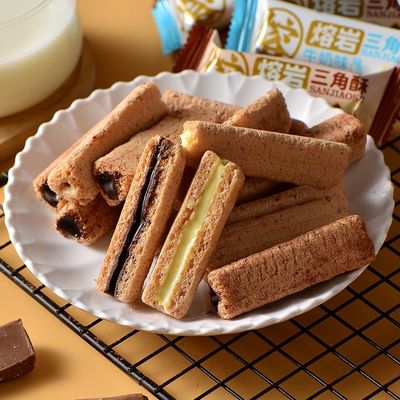 Giá tốt. Món ăn vặt hạnh phúc Sôcôla đen và bánh gạo sữa Bánh gạo Cracker Snacks trực tuyến