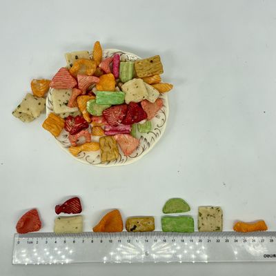 Giá tốt. Bánh bánh gạo nếp nhăn giòn với tinh bột tapioca nhiều hình dạng 7,5kg trực tuyến