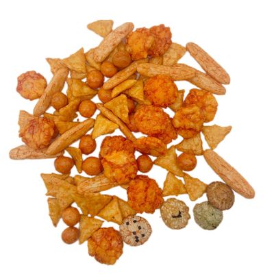 Giá tốt. Bánh bánh cơm hỗn hợp - 200g gói với năm hương vị và đậu phộng, giòn và tất cả tự nhiên trực tuyến