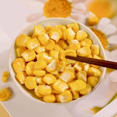 Giá tốt. Ngô ngọt đông khô không biến đổi gen 100% tự nhiên để nấu ăn hoặc ăn nhẹ trực tuyến