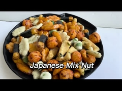 OEM Snacks Bánh gạo hỗn hợp kiểu Nhật với rong biển cuộn đậu Hà Lan muối